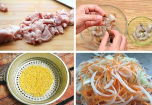 Bánh Xèo Phú Quốc – 1 Trong Những Món Ăn Việt Nam Hấp Dẫn Tại Bamboo Bistro 1 Nguyên liệu làm nên bánh xèo